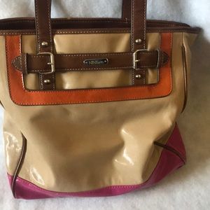 Large nine&co purse tote